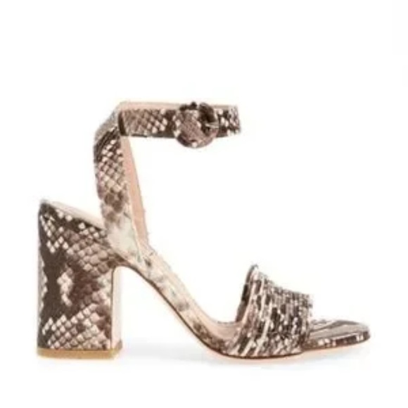 ATTILIO GIUSTI LEOMBRUNI (AGL) D'ORSAY ANKLE STRAP SANDAL - Picture 7 of 15